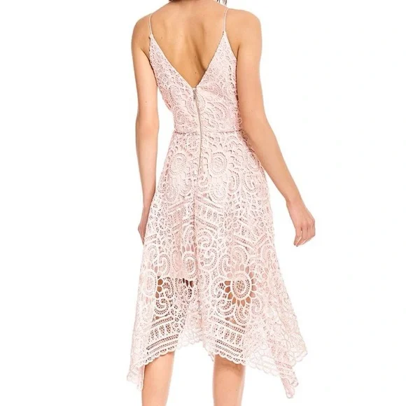 Nicholas Floral Lace Ball Dress